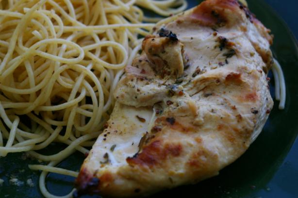 Easy Grilled Dijon Chicken. Photo by Redsie