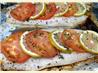 Elegant Baked Fish With Tomato and Lemon