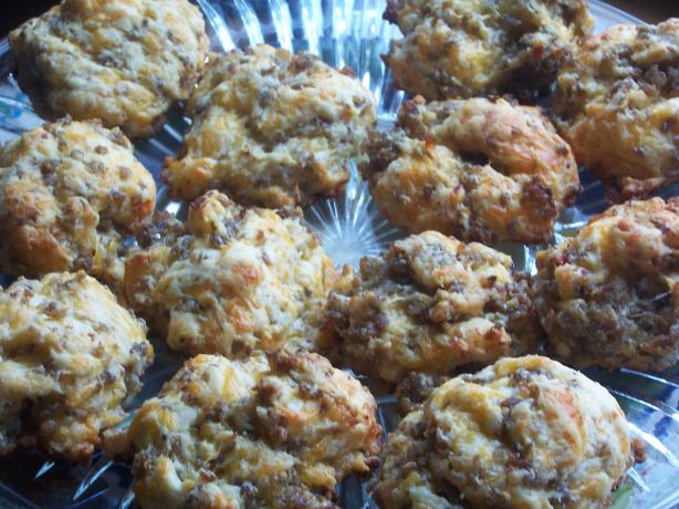 Sausage Breakfast Cookies. Photo by alligirl