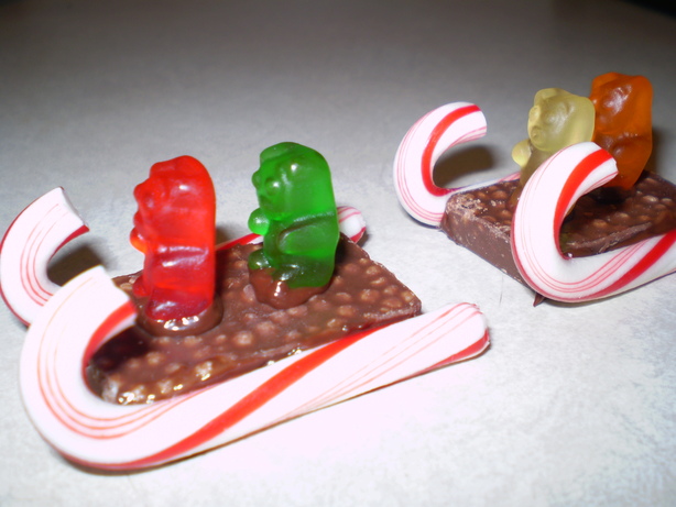 Candy Sleighs. Photo by TasteTester