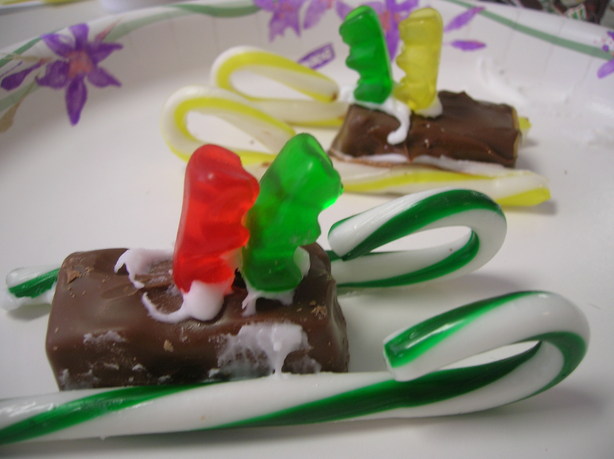 Candy Sleighs. Photo by Pam-I-Am