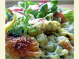Scallop and Mushroom Gratin