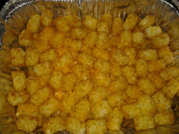 1,2,3,4, Tater Tot Casserole. Photo by thatmixedchick2013