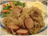Crock Pot Sauerkraut Supper