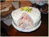 Diabetic Spring Fling Layered White Cake