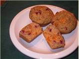 Whole Wheat Cranberry Orange Muffins