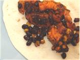 Black Bean and Sweet Potato Burritos (Slow Cooker)