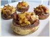 Make Ahead Bacon and Cheddar Stuffed Mushrooms