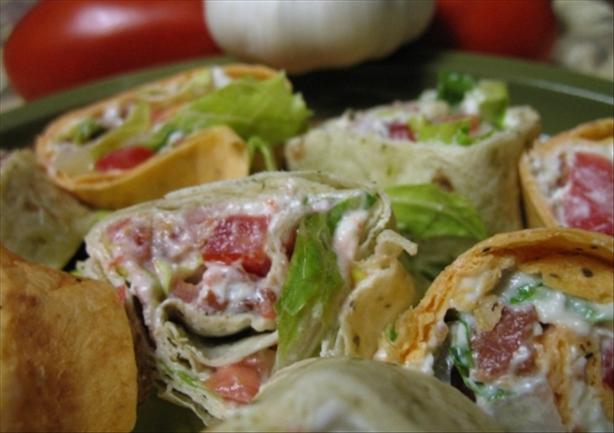 BLT Pinwheels. Photo by R.Lynn