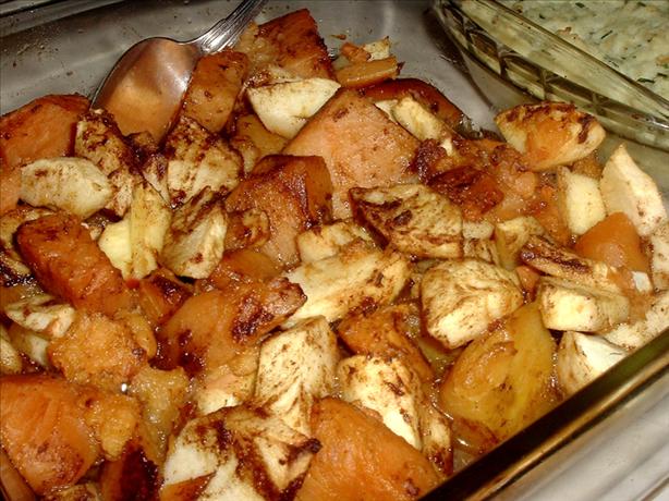 Sweet Potato- Apple Casserole. Photo by Bergy
