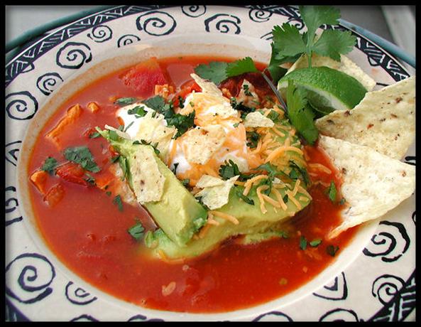 The Best Chicken Tortilla Soup. Photo by Sandi (From CA)