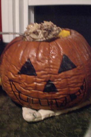 Dinner in a Pumpkin. Photo by Rollin in the Dough!