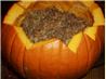 Dinner in a Pumpkin
