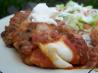 Ground Beef and Texas Bean Enchiladas