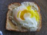 Microwave Poached Egg on Toast