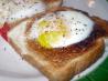 Microwave Poached Egg on Toast