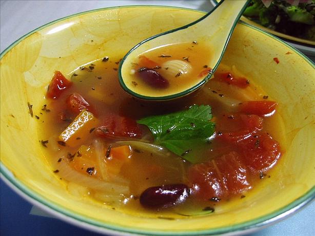 Modern Minestrone. Photo by WaterMelon