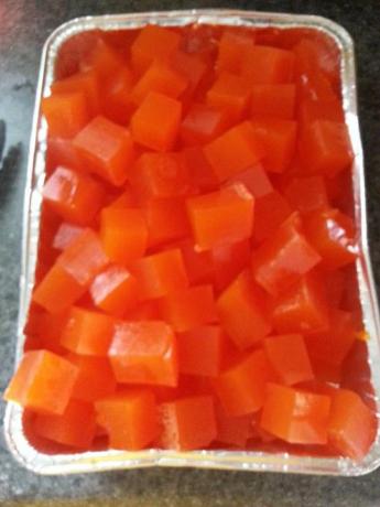 Mimosa Jello Shots. Photo by latinspydr