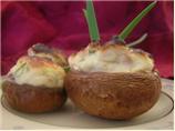 Bacon Cream Cheese Stuffed Mushrooms. Photo by Chippie