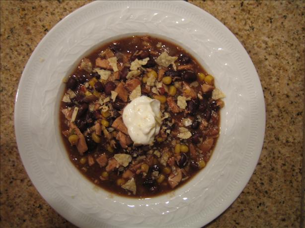 Sunday Lunch Bean & Corn Soup. Photo by Mamma Bug