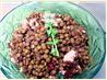 Roasted Pepper and Lentil Salad