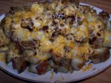 Brit's Cheesy Onion Home Fries