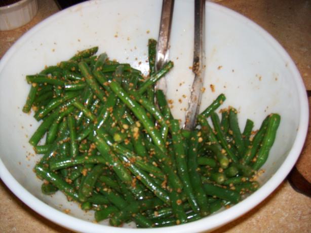 Nutty Green Beans. Photo by Heather ND