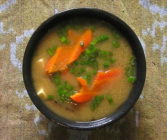 Miso Soup With Shiitake Mushrooms and Tofu. Photo by Jenny Sanders