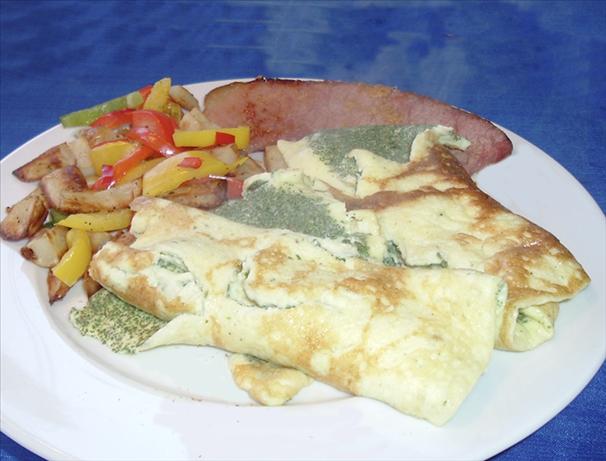 French Herbed Omelette. Photo by Bergy