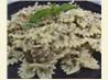 20 Minute Creamy Pesto Chicken and Bow Ties