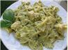 20 Minute Creamy Pesto Chicken and Bow Ties