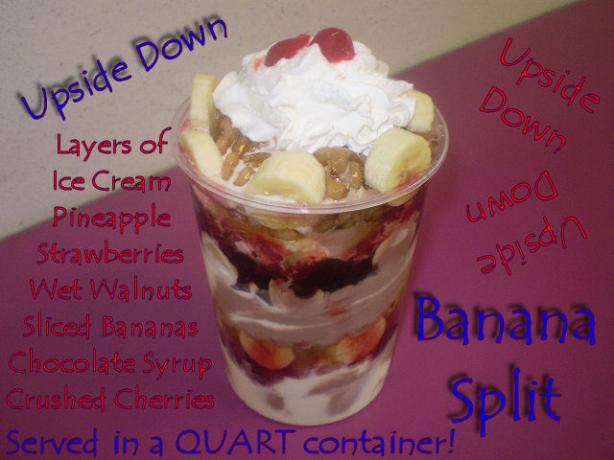 Chill out Upside-down Banana Split. Photo by Karen=^..^=
