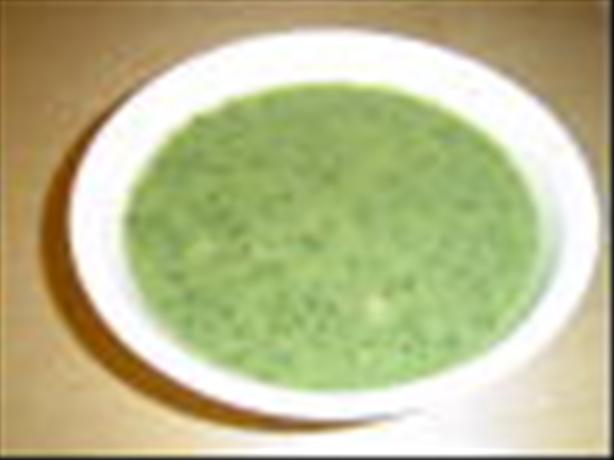 Coco - Banana's Creamless Cream of Butter Bean and Herb Soup. Photo by Coco - Banana