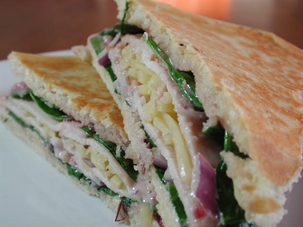 Turkey and Cranberry Panini. Photo by Chef floWer