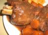 Red Wine and Rosemary Braised Lamb Shanks