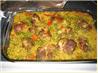 Chicken, Rice, and Spices Bake