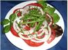 French String Beans/ Green Beans, Tomato & Basil Salad. Recipe by Polar Bear