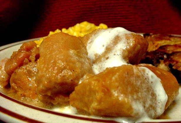 Quick Can Candied Yams. Photo by VickyJ