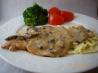Schnitzel in Mushroom Sauce (Not Breaded)