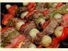 Curry Beef Marinade Kebabs. Recipe by Queen Dragon Mom