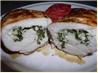 Grilled Basil and Garlic Stuffed Chicken