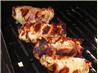 Grilled Basil and Garlic Stuffed Chicken