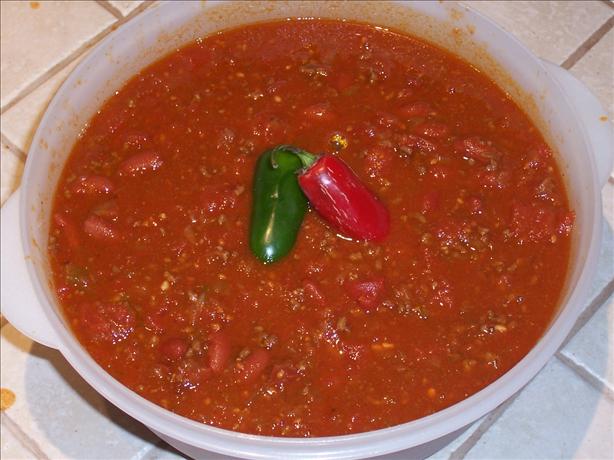 Christmas Chili. Photo by Barenaked Chef