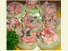 Smoked Salmon in Cucumber Cups