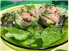 Salmon Salad on the Half Shell