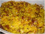 Mom's Dried Beef and Corn Casserole. Photo by Bec