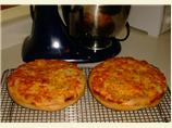 Cheese-Crusted Flat Bread. Photo by Toadflax