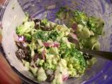 Fresh (That Means Raw) Broccoli Salad