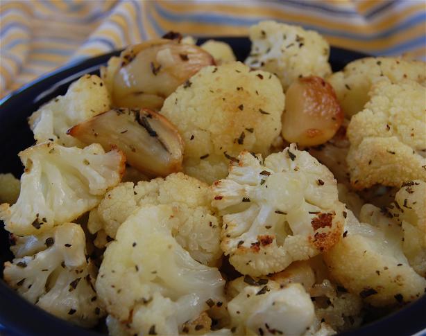 Roasted Cauliflower & 16 Roasted Cloves of Garlic. Photo by rickoholic83