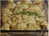 Roasted Cauliflower & 16 Roasted Cloves of Garlic